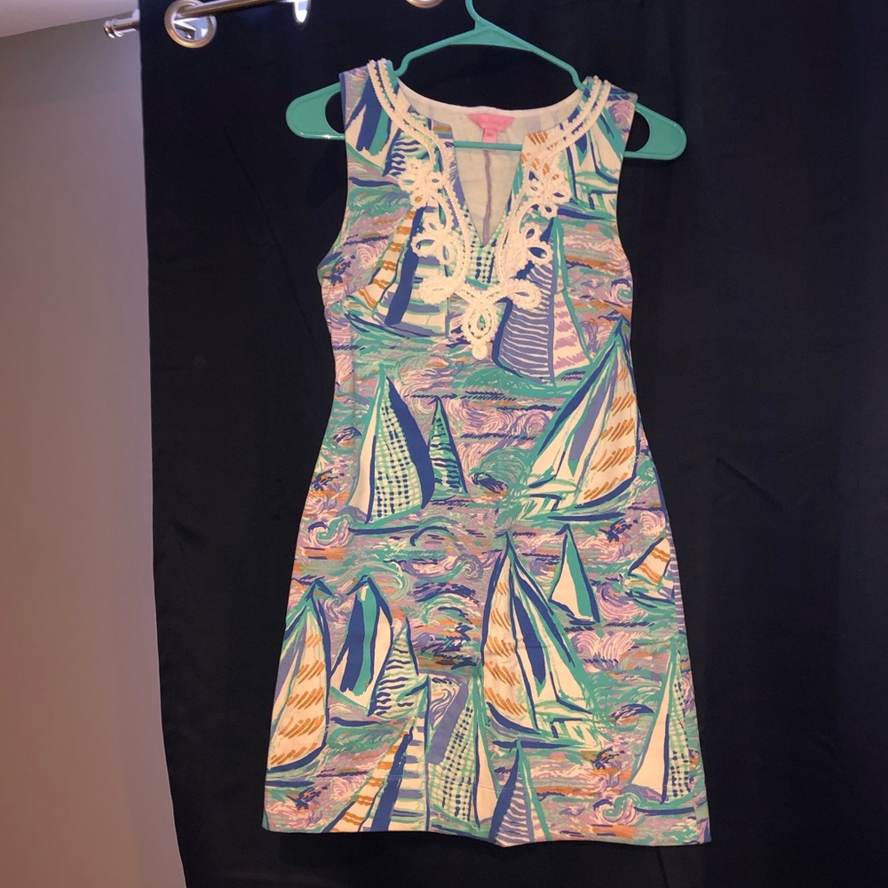Harper shift dress aboat time